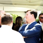 Congressman Todd Rokita Congressman Rokita took time to visit with constituents following the ribbon-cutting ceremony.