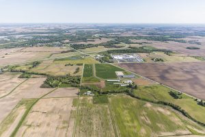Hoosier Heartland, Aerial Photo, Delphi, IN, White County, Carrol White REMC