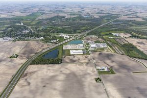 Markle Industrial, Aerial Photo, Markle, IN, Huntington County, Heartland REMC,