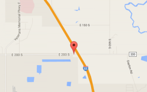 Map to Carr Power Site