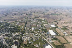 Lebanon Business Park, Aerial Photo, Lebanon, IN, Boone County, Boone REMC