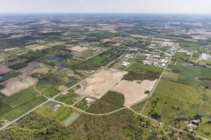 Fremont Industrial Park, Aerial Photo, Fremont, IN, Stuben County, Stuben REMC