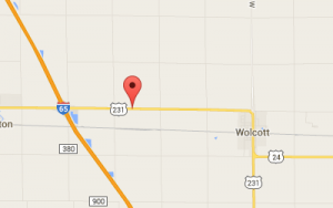 Map to Mid-America Commerce Park Power Site