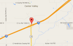 Map of I-70 and SR 39 Power Site
