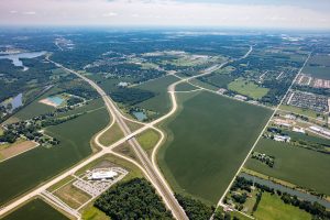 Lacy property aerial